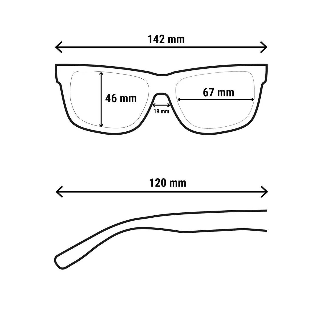 Lentes de sol de senderismo polarizados categoría 4 para para adulto MH580 - Image 20