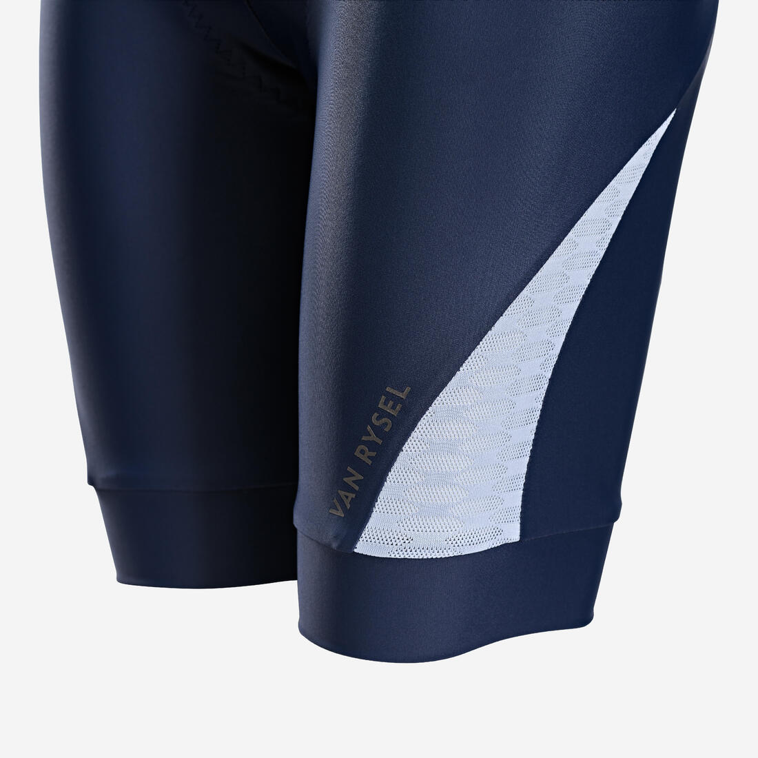 Licra de ciclismo de carretera negro con coral para mujer Discover 500 - Image 12
