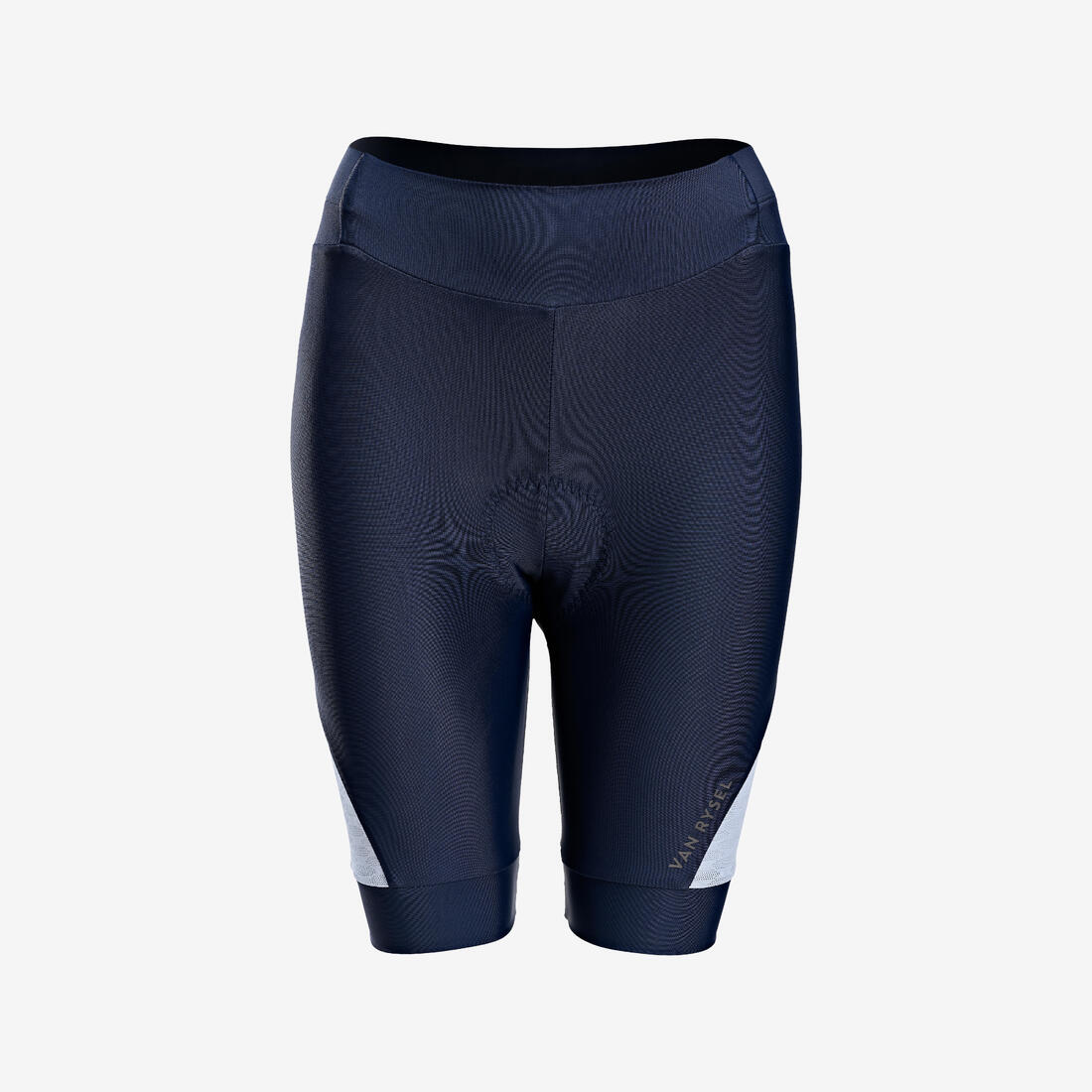 Licra de ciclismo de carretera negro con coral para mujer Discover 500 - Image 2