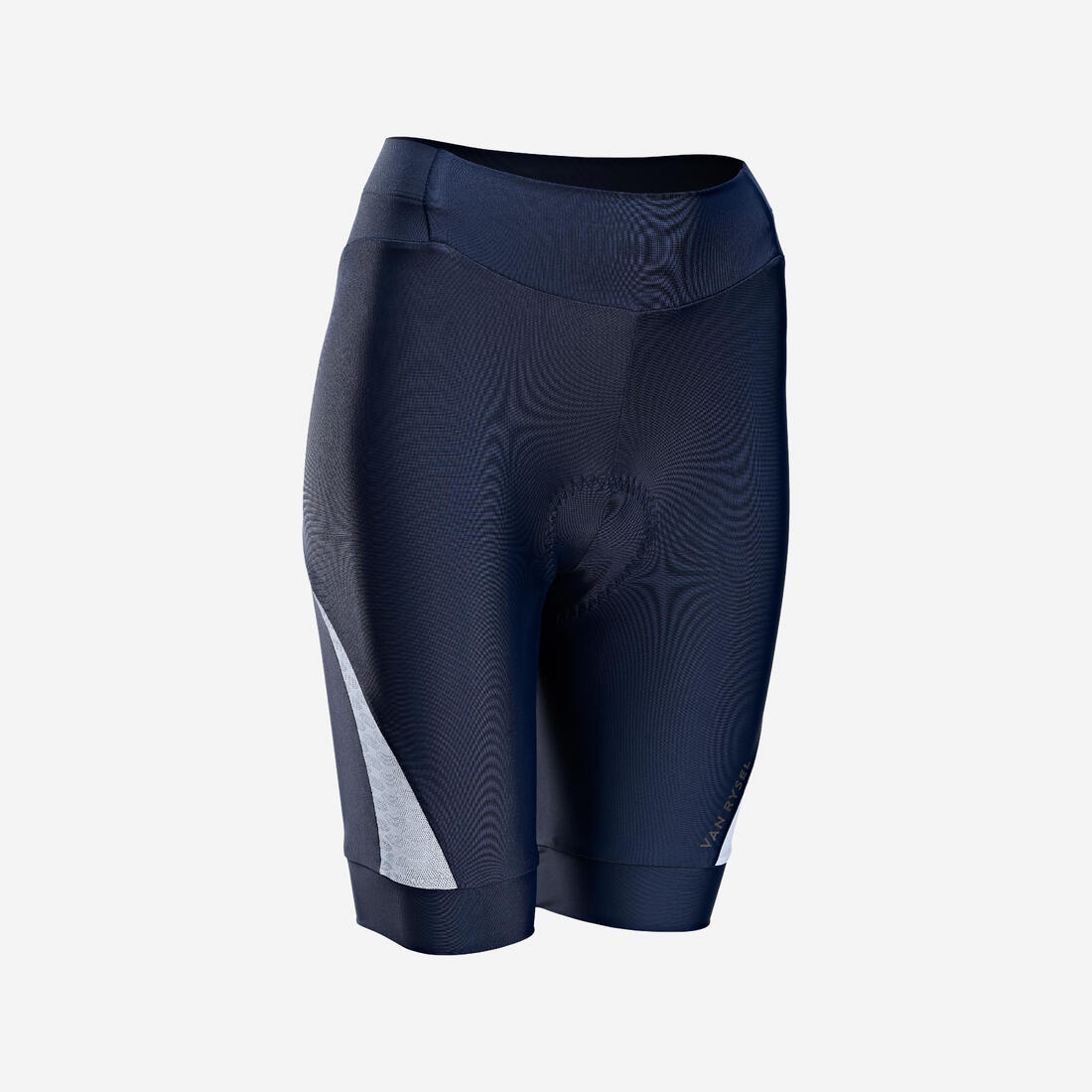 Licra de ciclismo de carretera negro con coral para mujer Discover 500 - Image 6