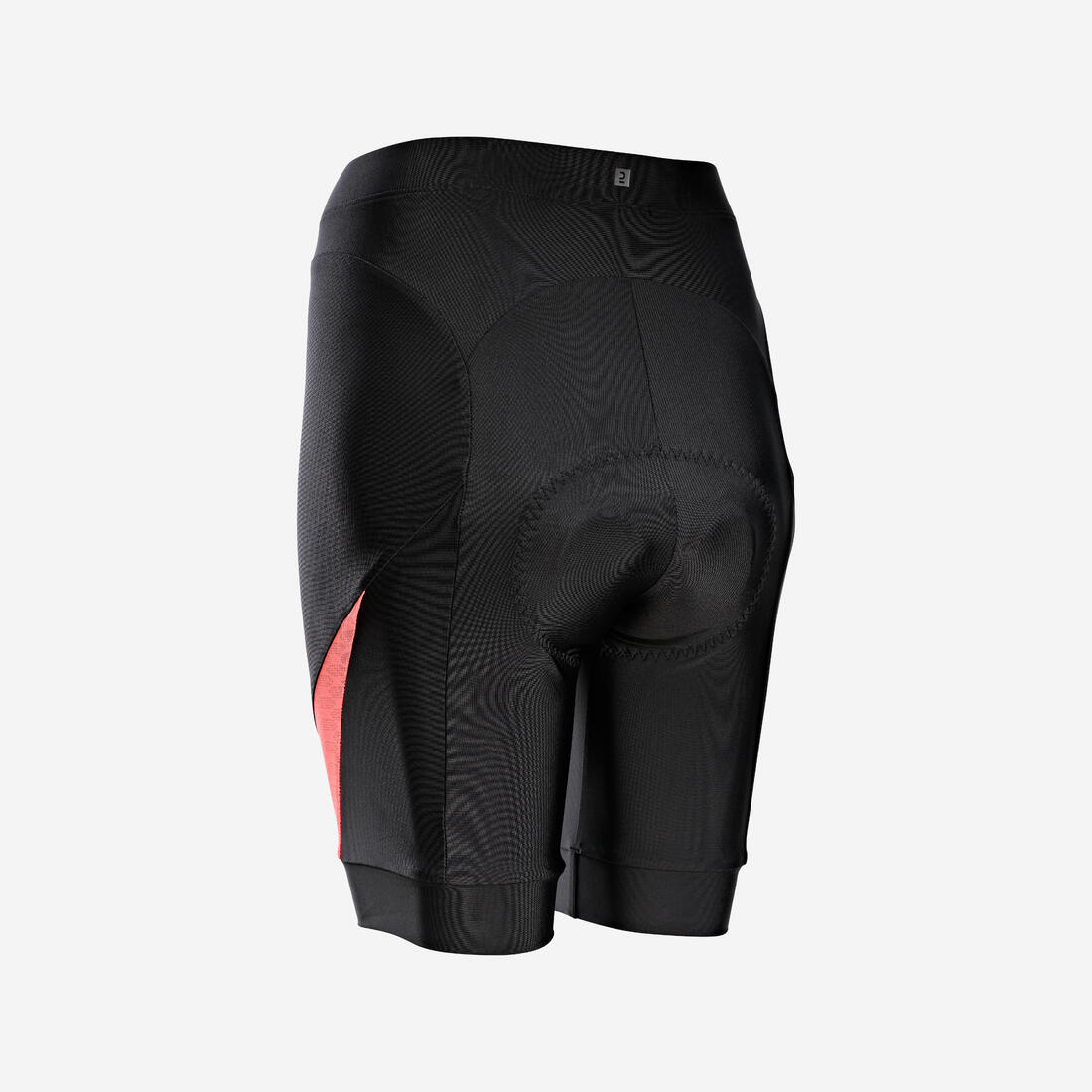 Licra de ciclismo de carretera negro con coral para mujer Discover 500 - Image 8