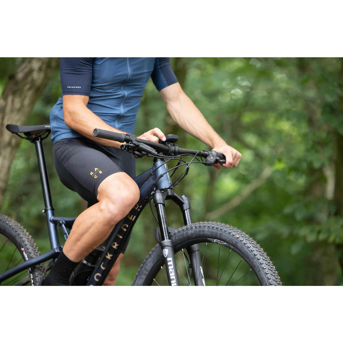 Licras Ciclismo MTB Rockrider Race 900 Negro - Image 15