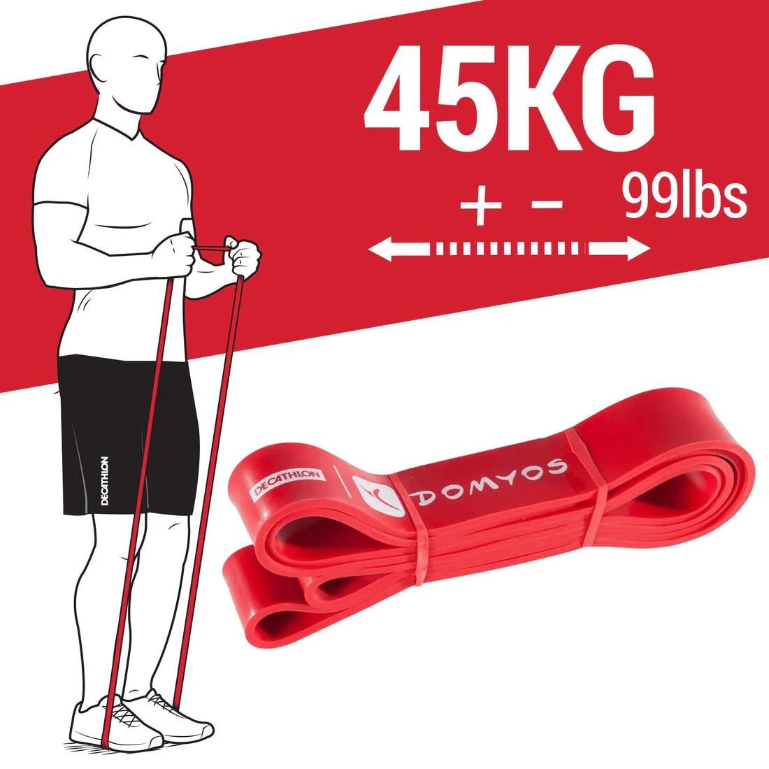 Liga de resistencia 45 kilos Cross Training - Image 3