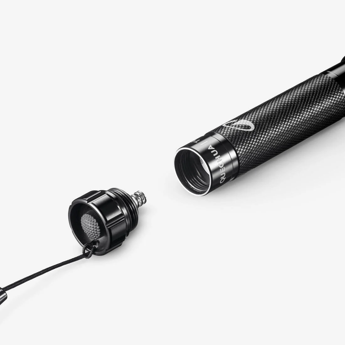 Linterna de caza con 100 lúmenes con zoom negra - Image 3