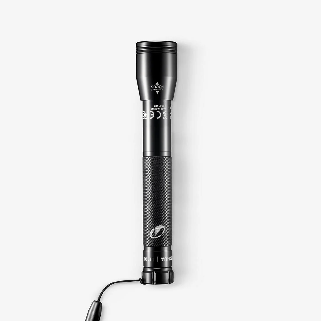 Linterna de caza con 100 lúmenes con zoom negra - Image 7