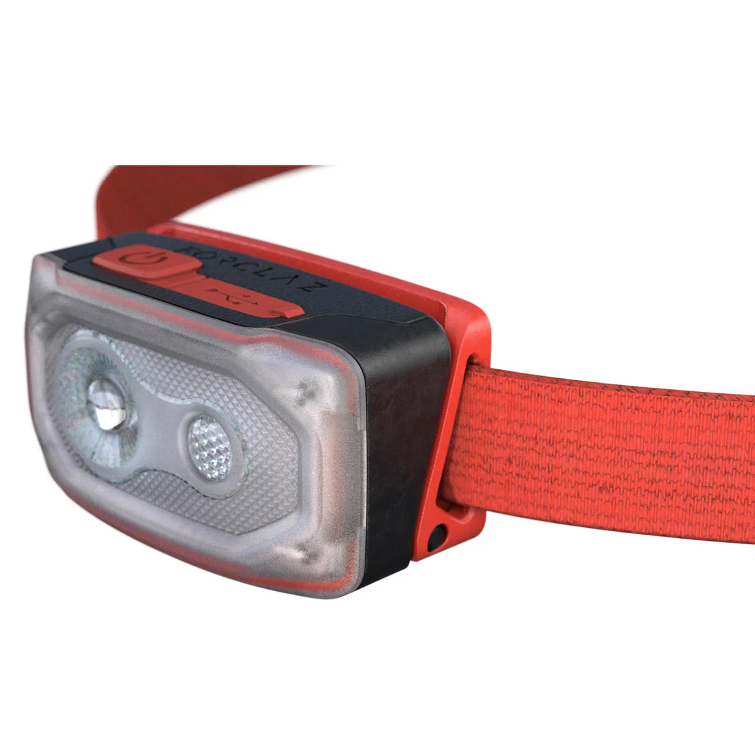 Linterna frontal de vivac recargable - VIVAC 500 USB roja - 100 lúmenes - Image 5