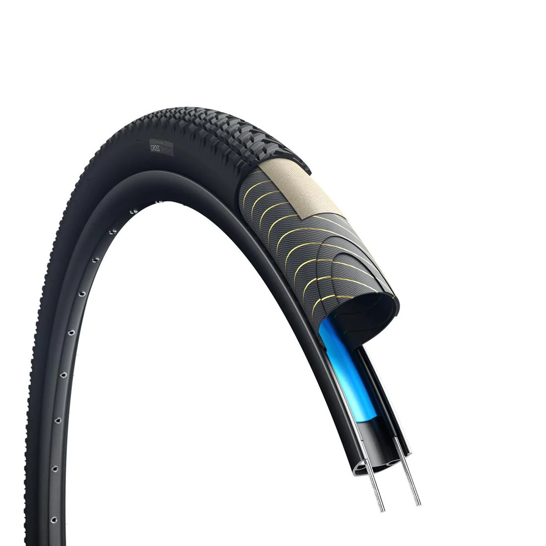 Llanta para bicicleta todocamino de 28" x 1.50"/700 x 47 mm CrossProtect+ - Image 4