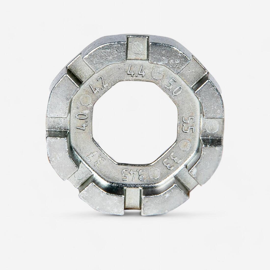 Llave para radios de bicicleta