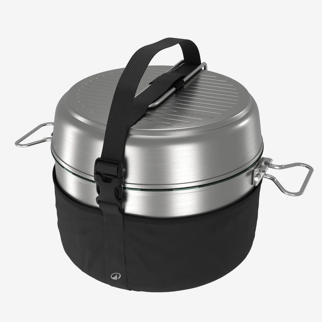 Lonchera de camping de acero inoxidable antiadherente para 4 personas 500 - Image 10