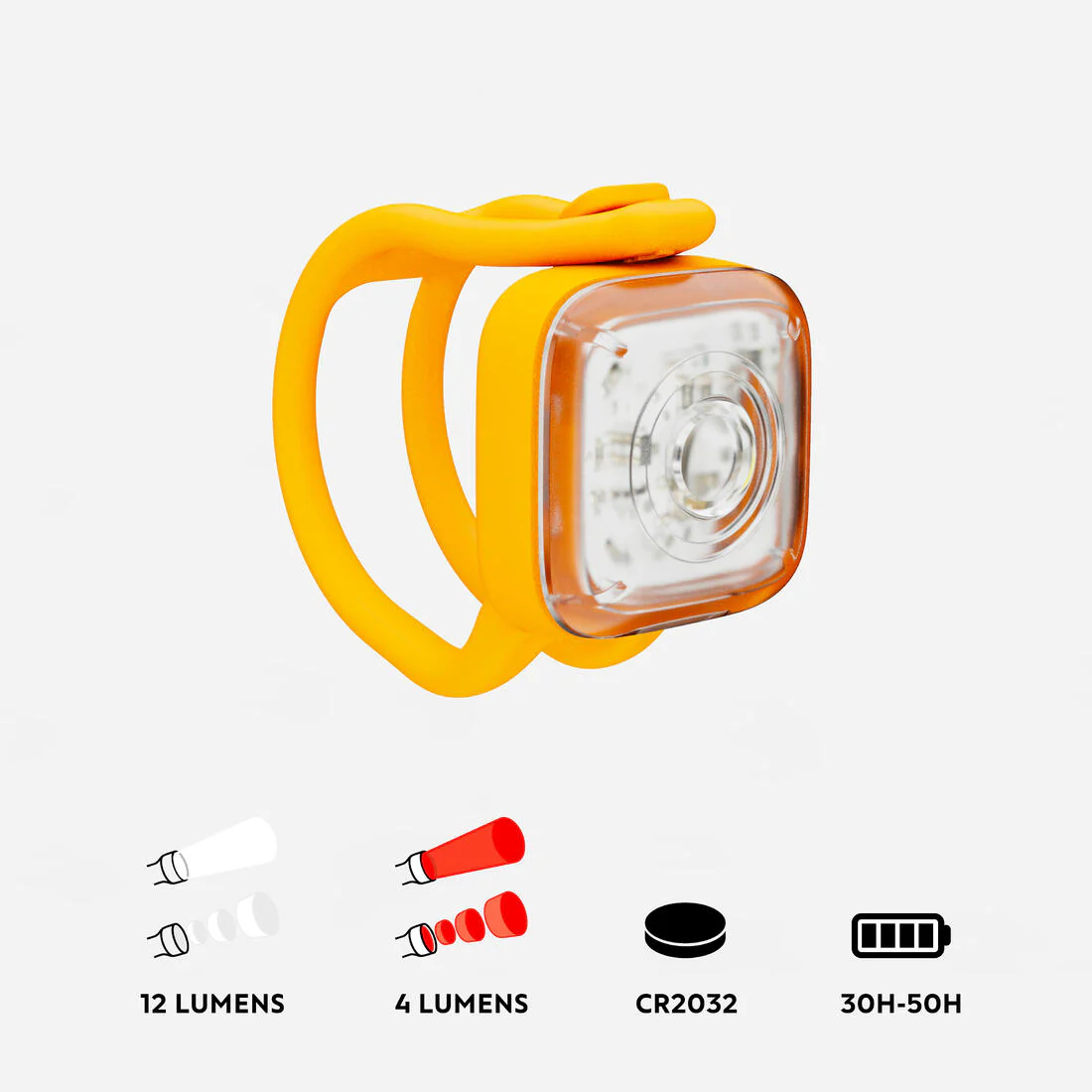 Luz Delantera/Trasera Bicicleta Pilas - Image 10