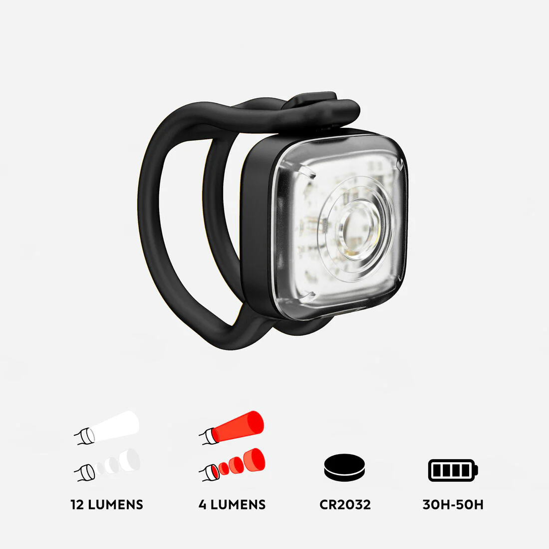 Luz Delantera/Trasera Bicicleta Pilas - Image 9