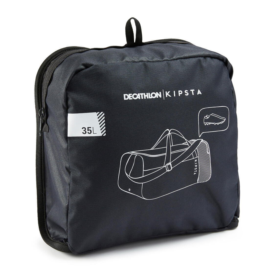 Maleta deportiva 35 L - ESSENTIAL - Azul intenso - Image 4