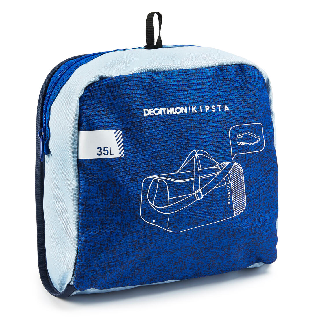 Maleta deportiva 35 L - ESSENTIAL - Azul intenso - Image 5