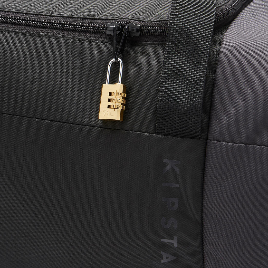 Maleta deportiva negra Essential 55 L - Image 8