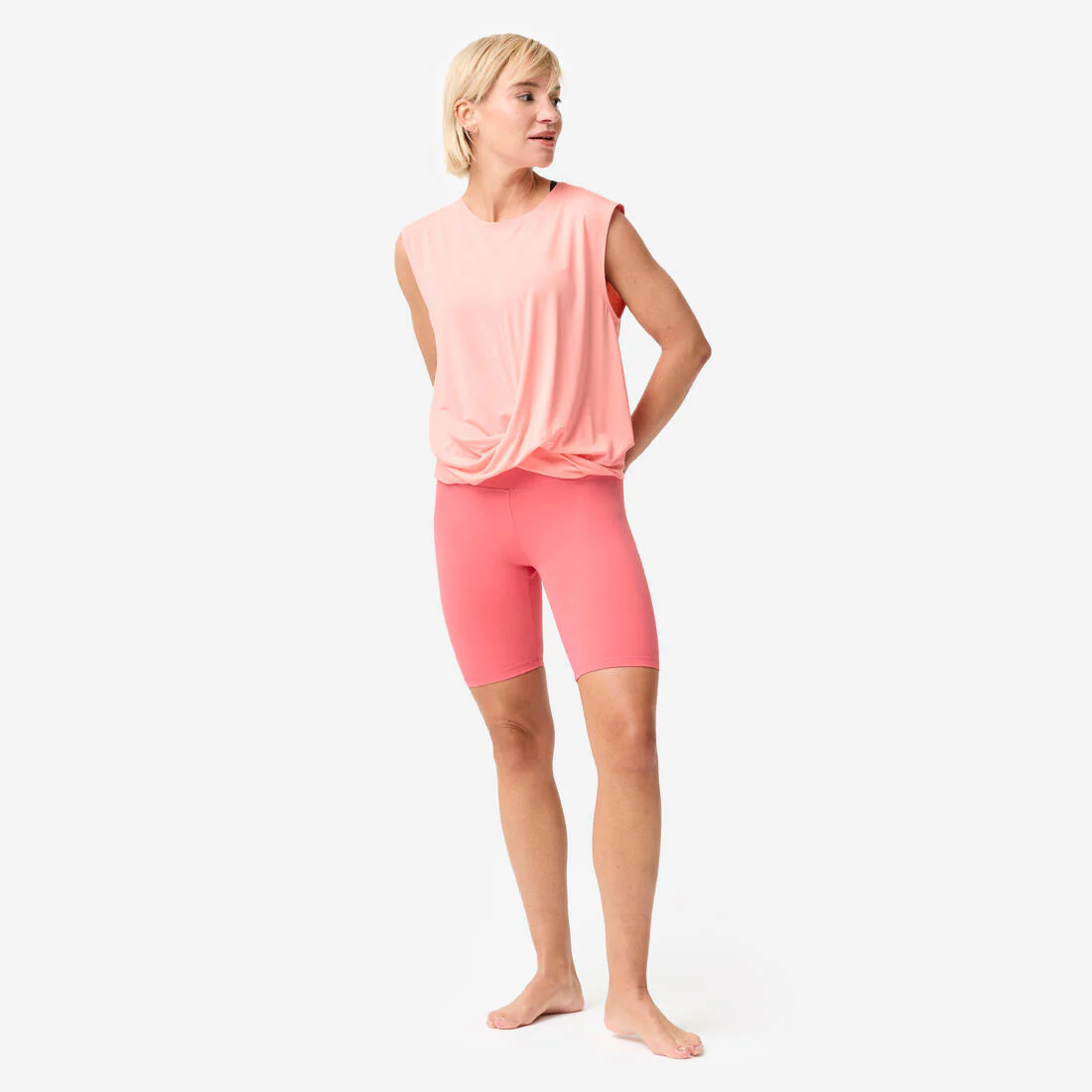 Mallas Ciclistas Yoga/Pilates Oscuro Extensibles Suaves - Image 3