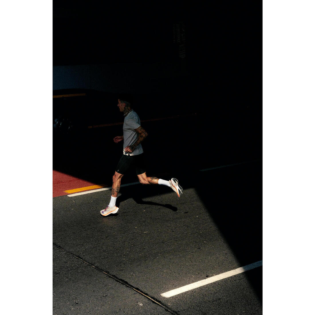 Mallas cortas de running para hombre Kiprun - Negro - Image 10