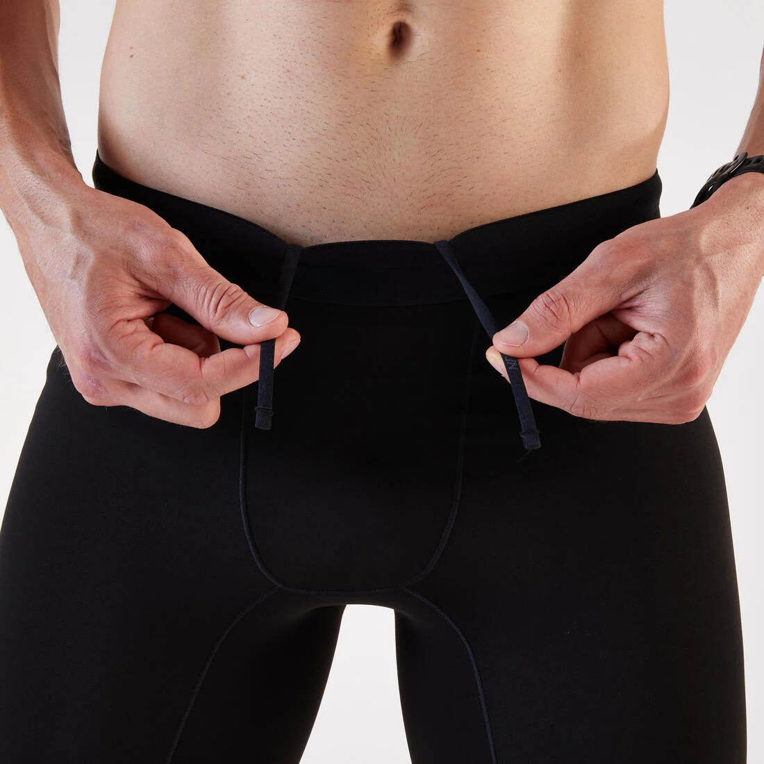 Mallas cortas de running para hombre Kiprun - Negro - Image 5