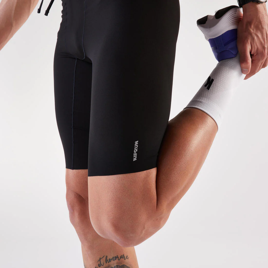Mallas cortas de running para hombre Kiprun - Negro - Image 7