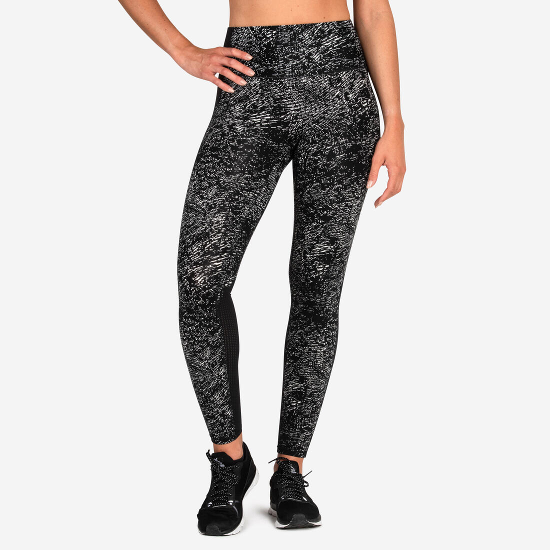 Mallas de Fitness Cardio Mujer Negro Talle Alto Moldeadoras - Image 2