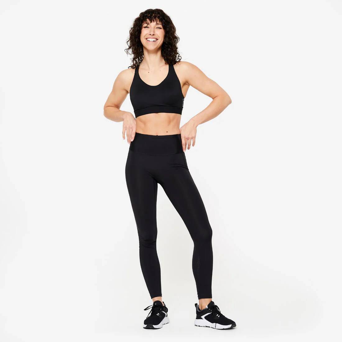 Mallas de Fitness Cardio Mujer Negro Talle Alto Moldeadoras - Image 5