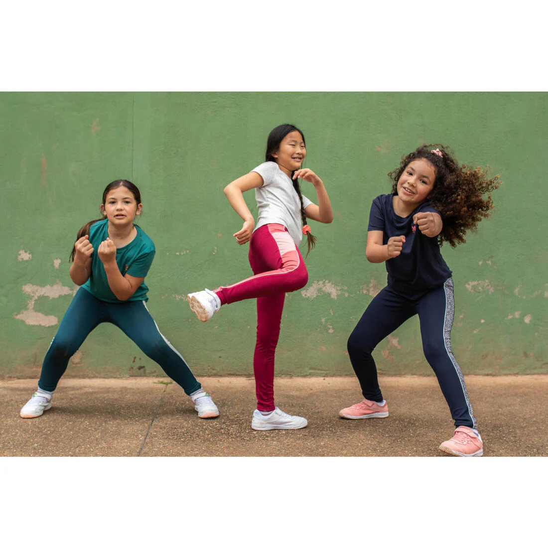 Mallas de talle alto con bolsillo para niños S500 - Image 19