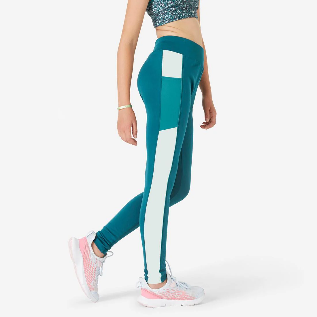 Mallas de talle alto con bolsillo para niños S500 - Image 2