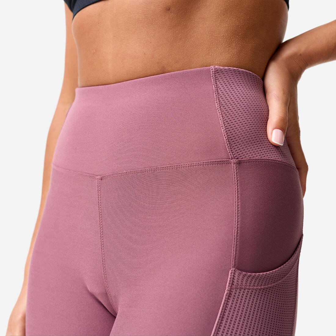 Mallas Fitness Cardio Mujer Negro Bolsillo Teléfono - Image 21