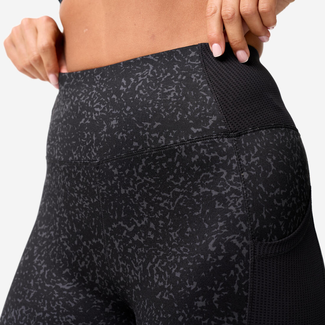 Mallas Fitness Cardio Mujer Negro Bolsillo Teléfono - Image 24