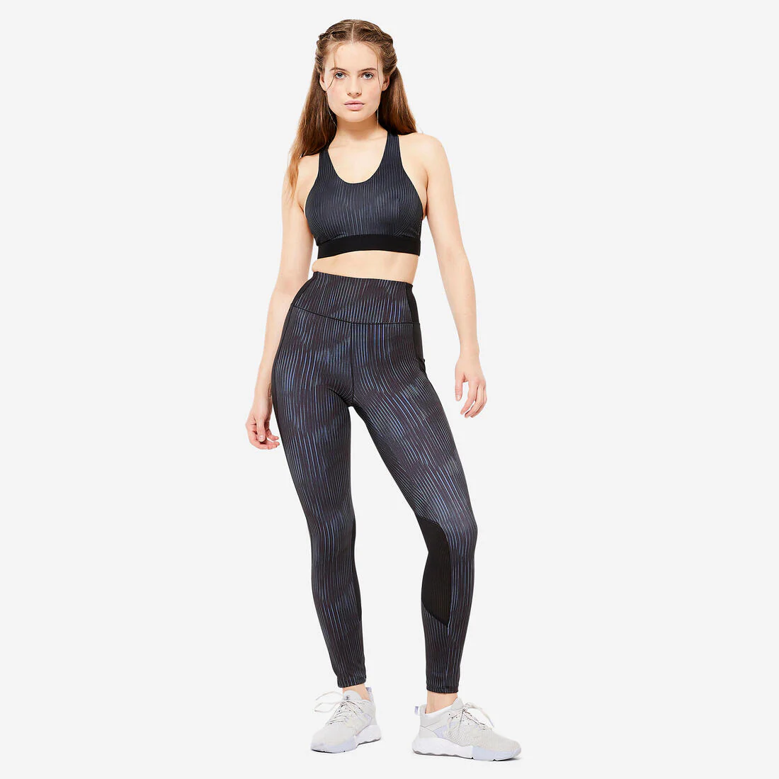 Mallas Fitness Cardio Mujer Negro Bolsillo Teléfono - Image 9