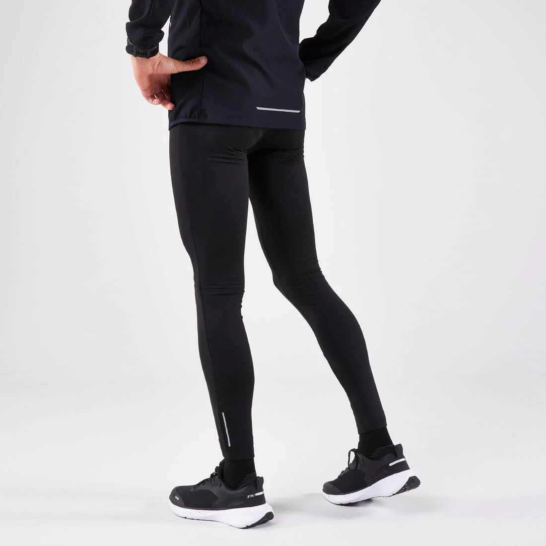 Mallas largas cálidas de running Hombre - KIPRUN Run 100 Warm negro - Image 3