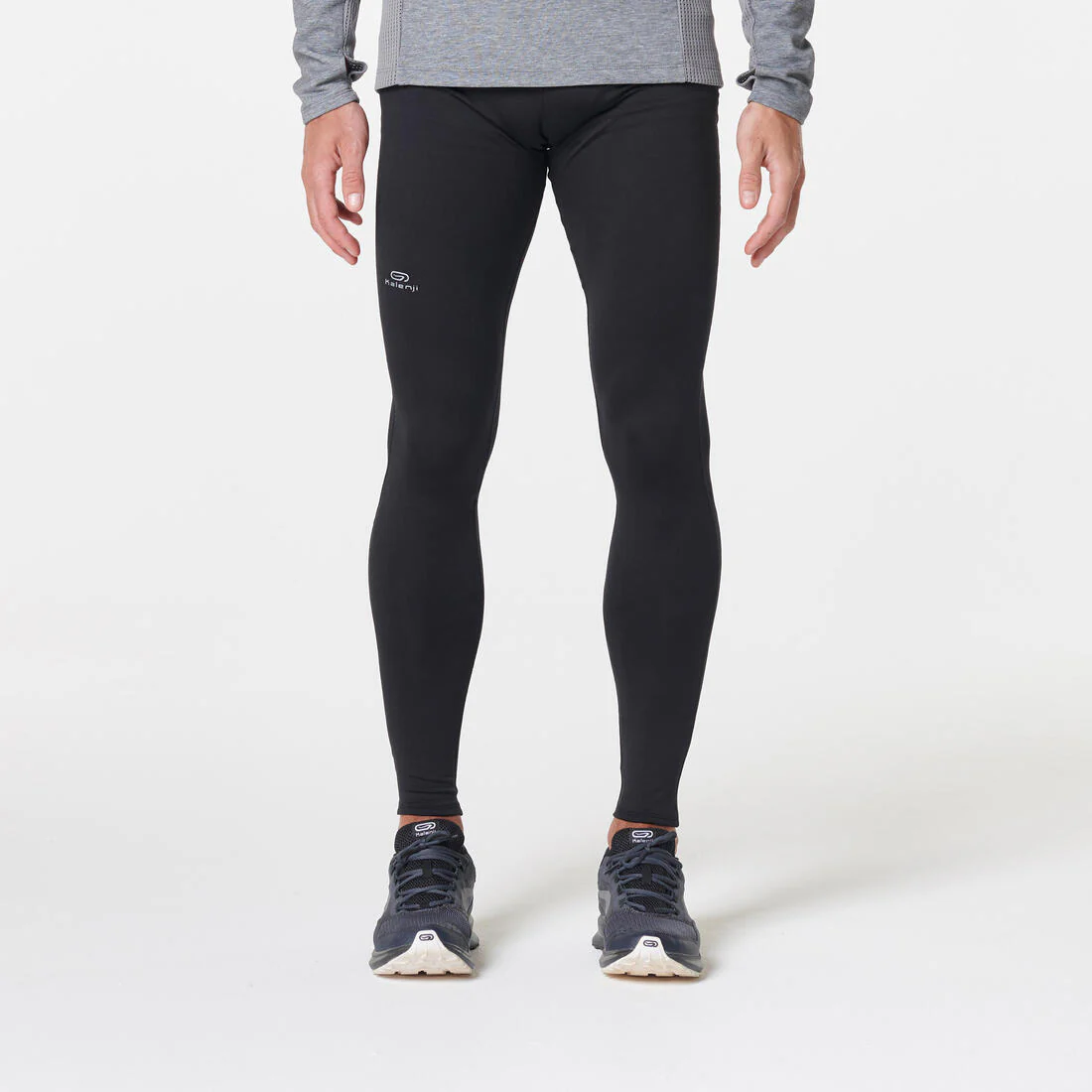 Mallas largas de running negras para hombre Kalenji Warm - Image 12
