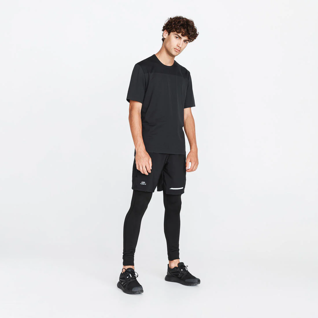 Mallas largas de running negras para hombre Kalenji Warm - Image 30