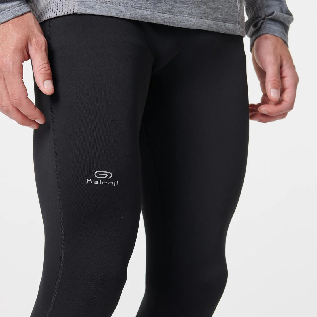 Mallas largas de running negras para hombre Kalenji Warm - Image 36