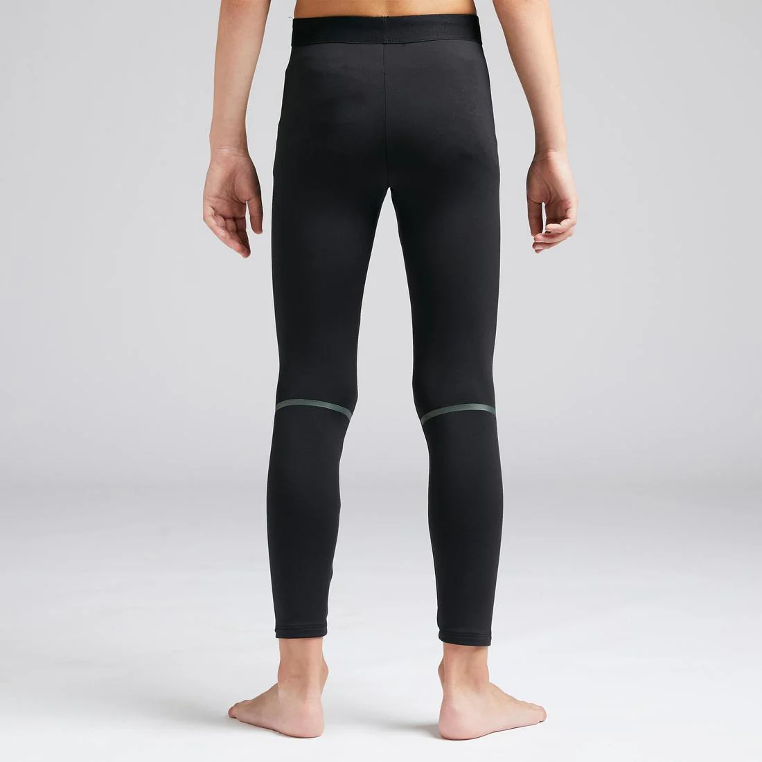 Mallas largas térmicas de fútbol para niño - Kipsta Keepcomfort - Negro - Image 6