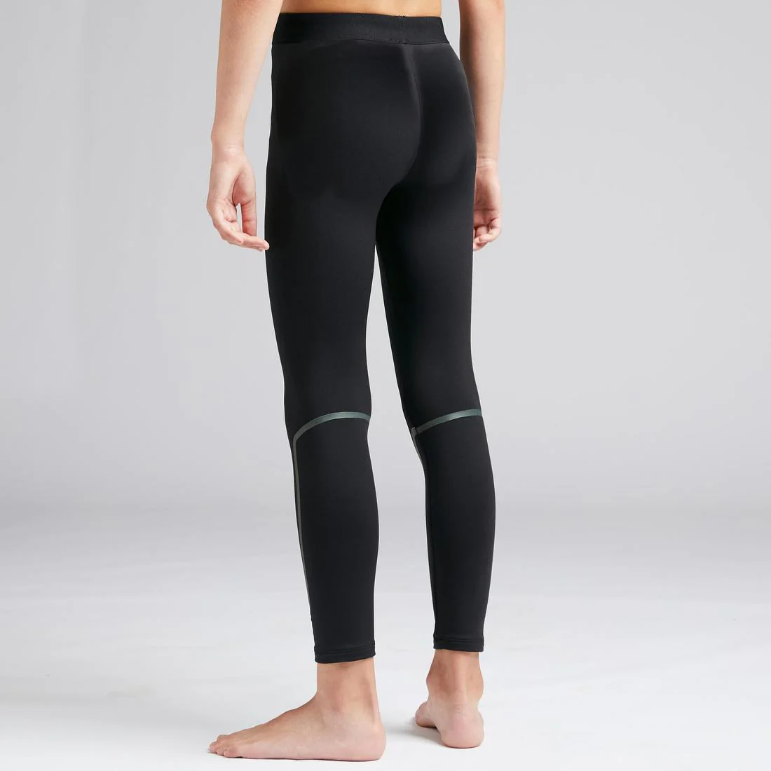Mallas largas térmicas de fútbol para niño - Kipsta Keepcomfort - Negro - Image 7