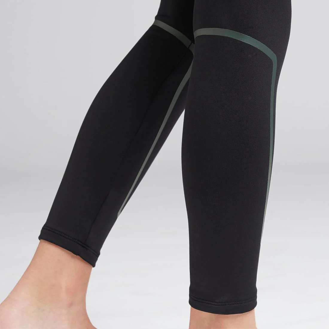 Mallas largas térmicas de fútbol para niño - Kipsta Keepcomfort - Negro - Image 9