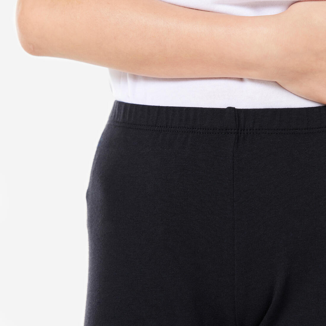 Mallas Leggings Niña 100 Gimnasia Negro - Image 3
