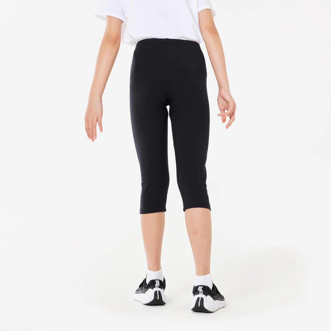 Mallas Leggings Niña 100 Gimnasia Negro - Image 4