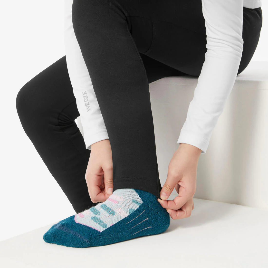 Mallas térmicas de esquí negras para niños BL 500 - Image 19