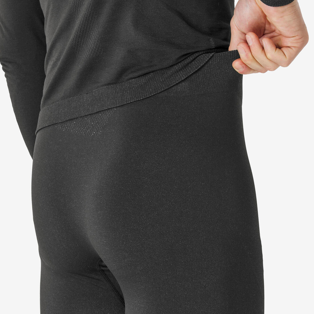 Mallas térmicas de esquí sin costuras negras para hombre BL 500 - Image 7