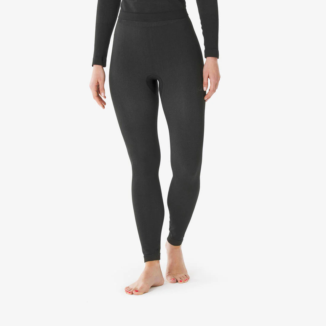 Mallas térmicas de esquí sin costuras negras para mujer BL 500 - Image 2
