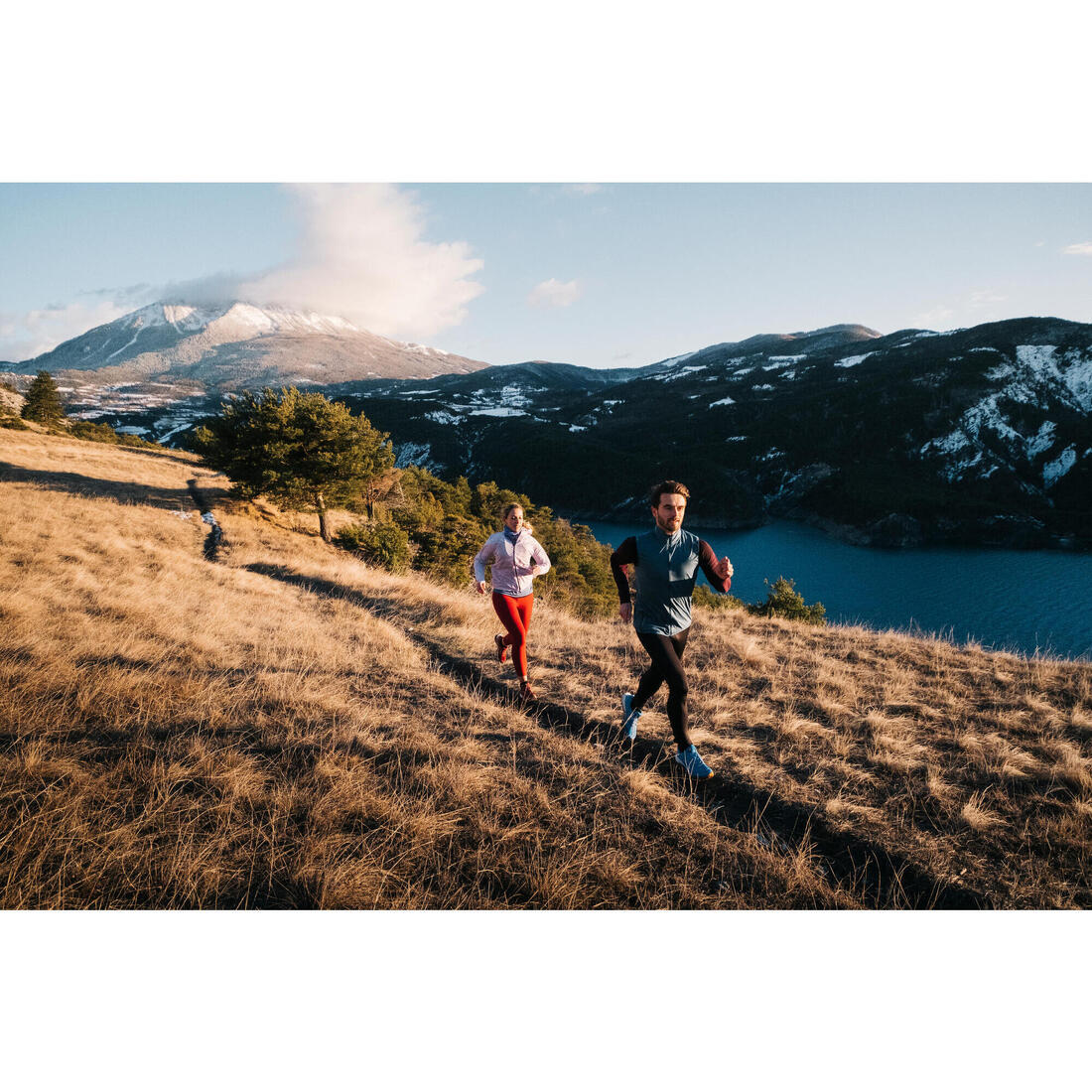 Mallas Trail Running Emboss Hombre Negro Largo - Image 15