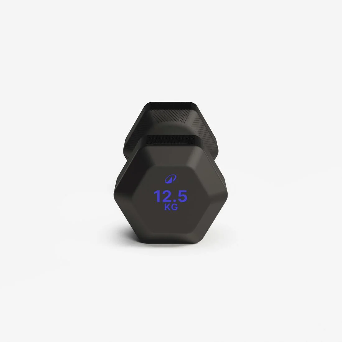 Mancuerna Crosstraining/Musculación Negro Dumbell Hexagonal 12,5 kg - Image 4