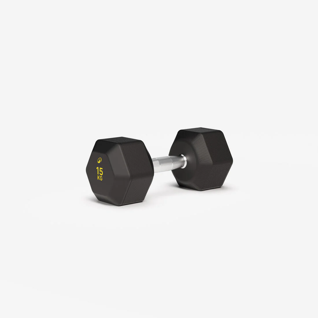 Mancuerna Crosstraining/Musculación Negro Dumbell Hexagonal 15 kg