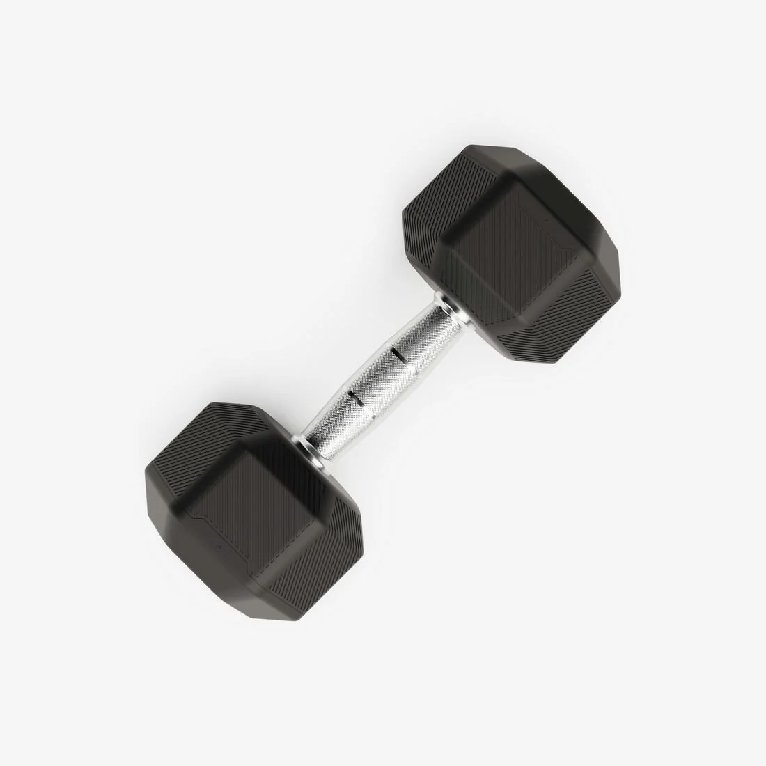 Mancuerna de crosstraining y musculación hexagonal de 10 kg negra - Image 2
