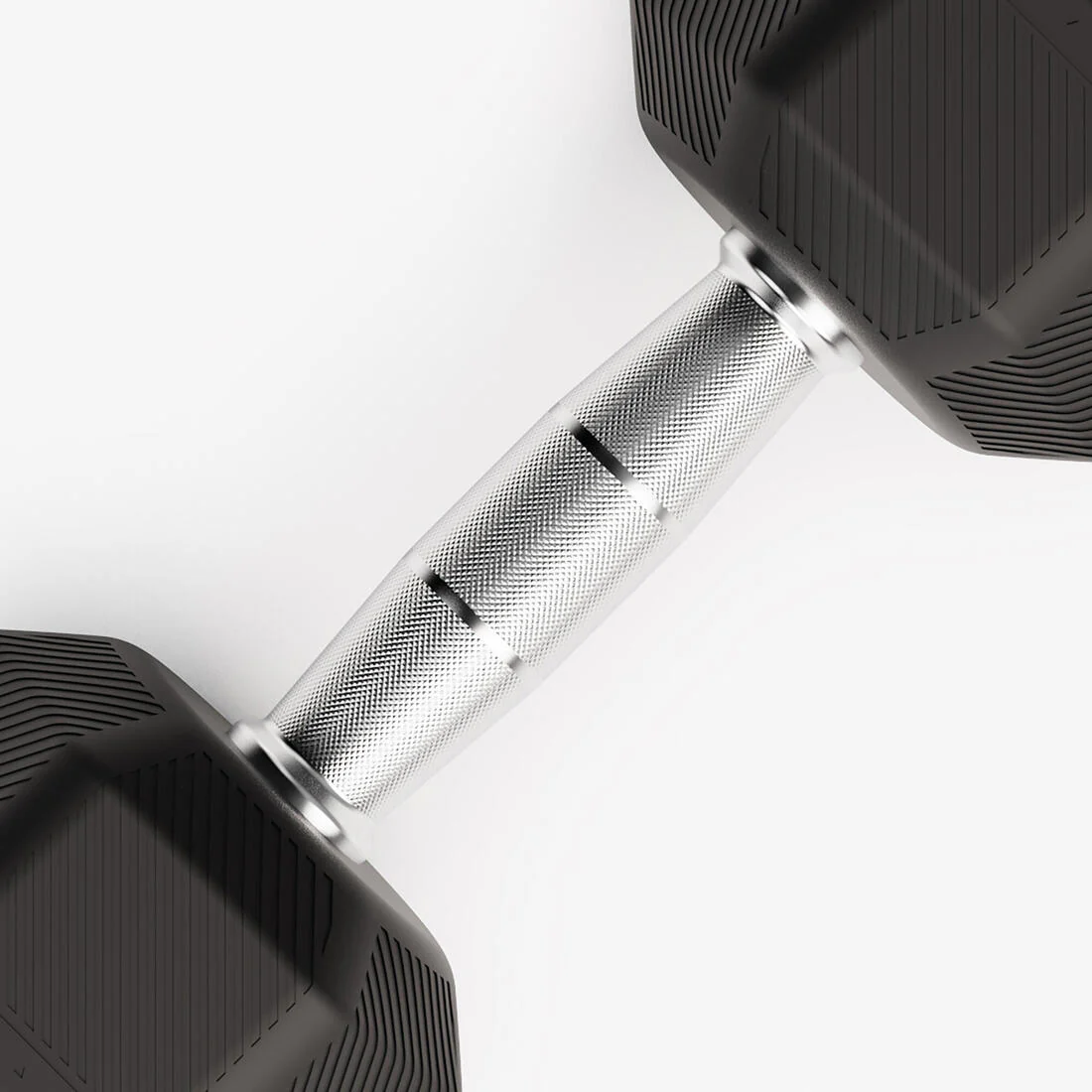 Mancuerna de crosstraining y musculación hexagonal de 7.5 kg negra - Image 3