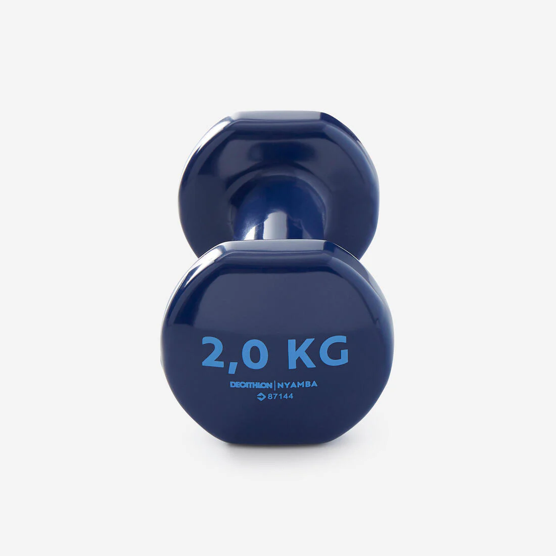 Mancuernas de fitness de 2 kg azul marino (2) - Image 3