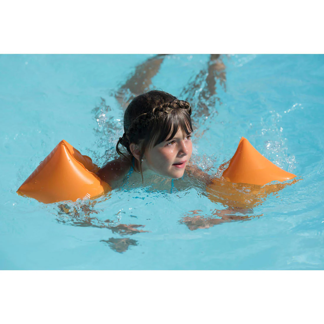 Manguitos de natación para niños - naranja - Image 2