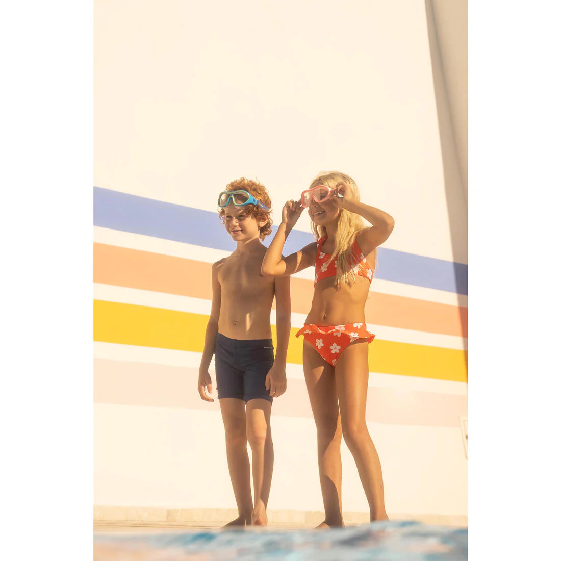 Máscara acuática con cristales claros para niños Swimdow - Image 11