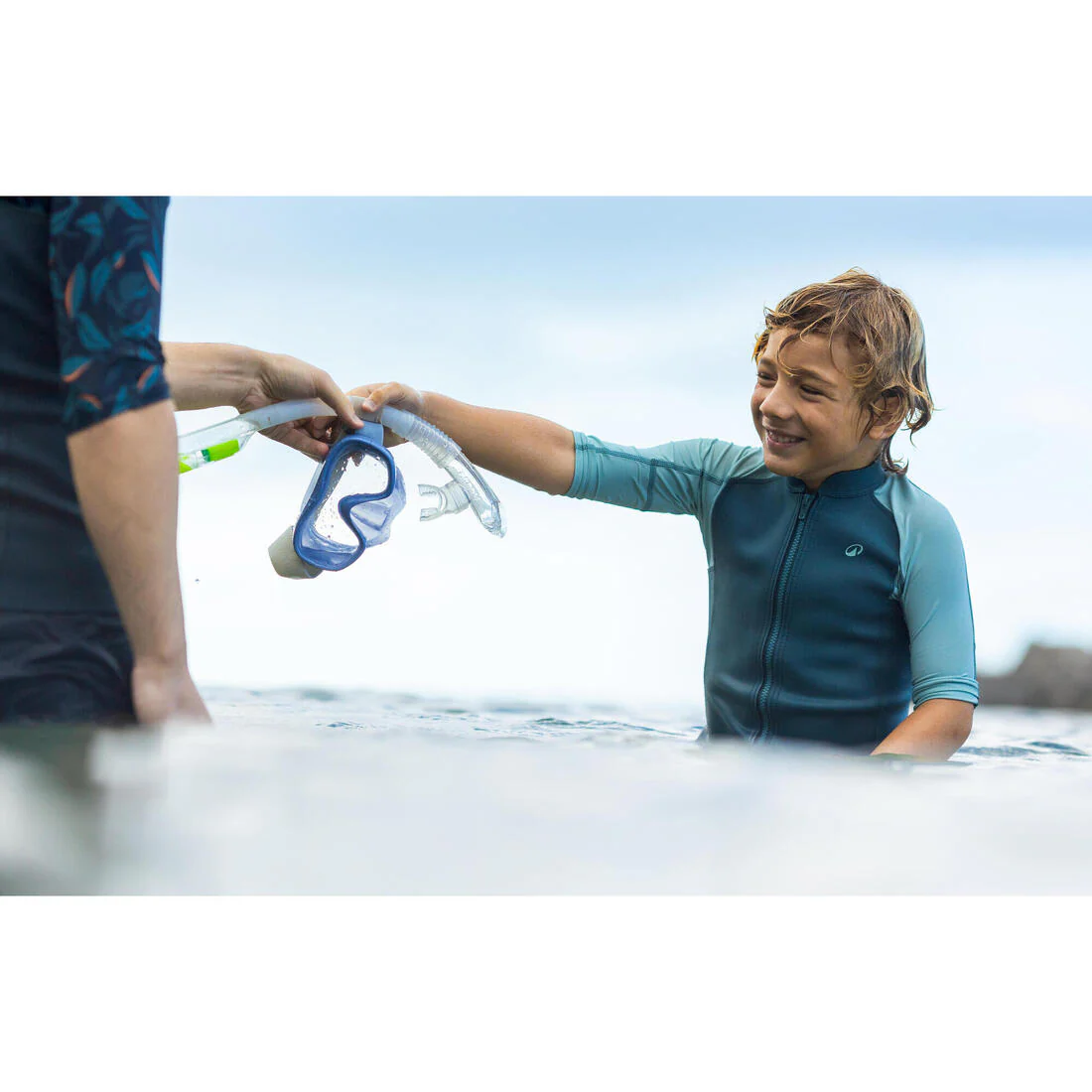 Máscara Buceo Confort Menta Pastel para niños - Image 20